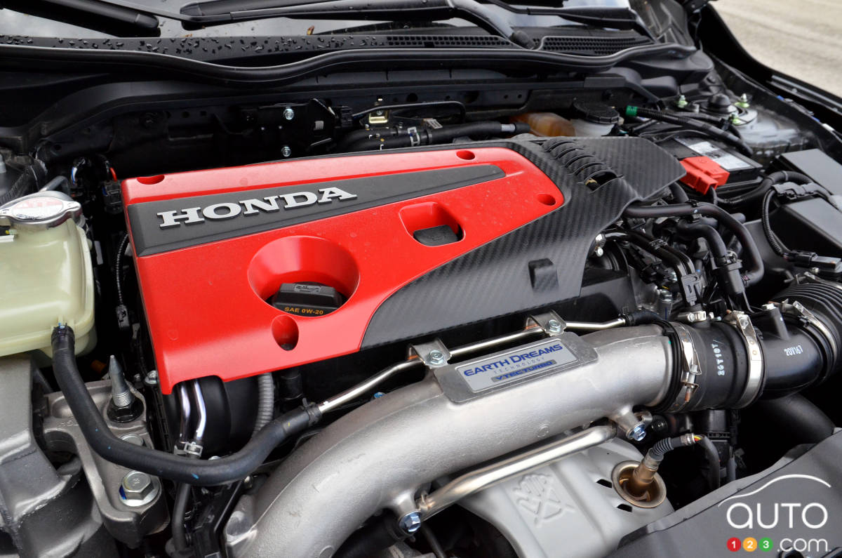 Honda Civic Type R 2021, moteur